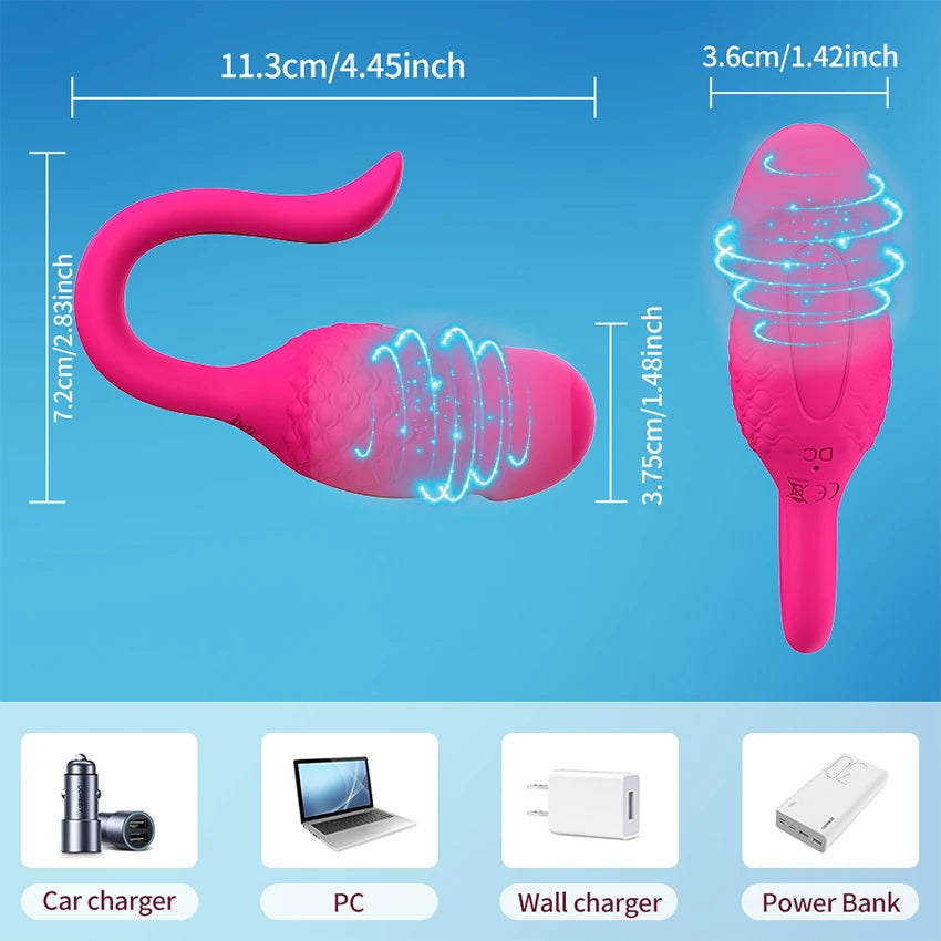 Soouowo APP Remote Control Wearable Vibrator Clitoral