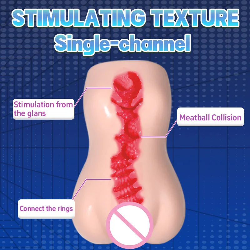Realistic adult sex toys for men, providing a workout experience for anime-style fitness girls, with frequent use of pockets 18+