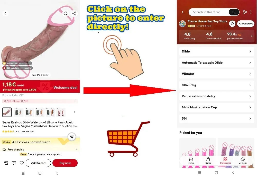 Clearance Sale Soft Dildos (5 Colors)