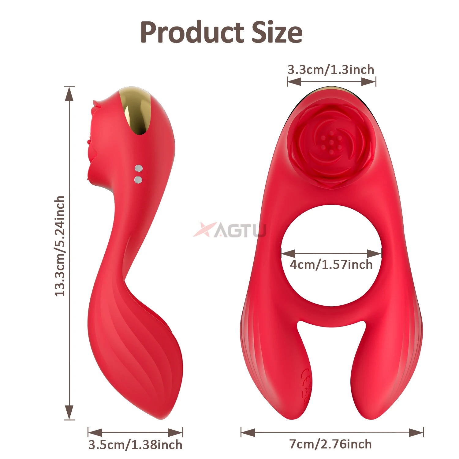 Cock Rings for Man (Vibrating Stimulator Ejaculation Delay)