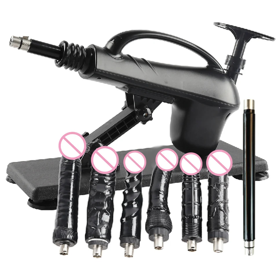 Portable Automatic Sex Machine with Big Dildo