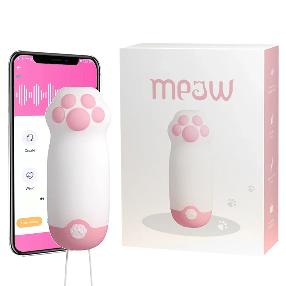 Sex Vibrator Eggs Cat Claw Vibrator (APP support)