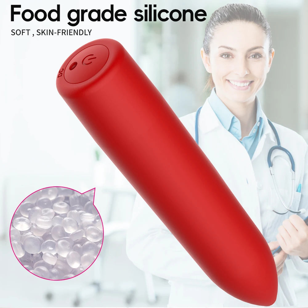 Mini Bullet Vibrator for Women 10 Speed (usb charging)