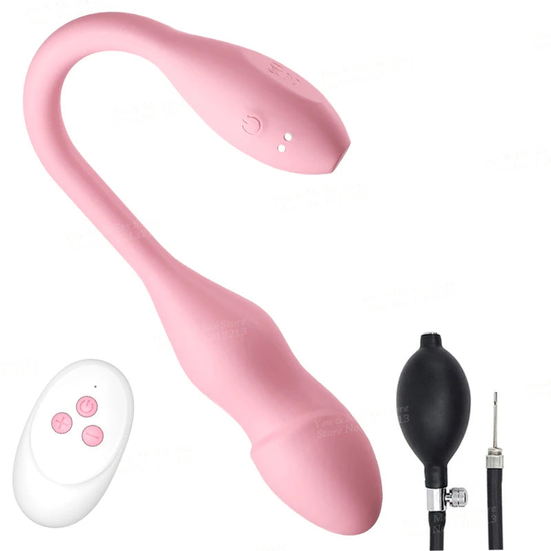 Inflatable Wireless Remote Vibrating Egg