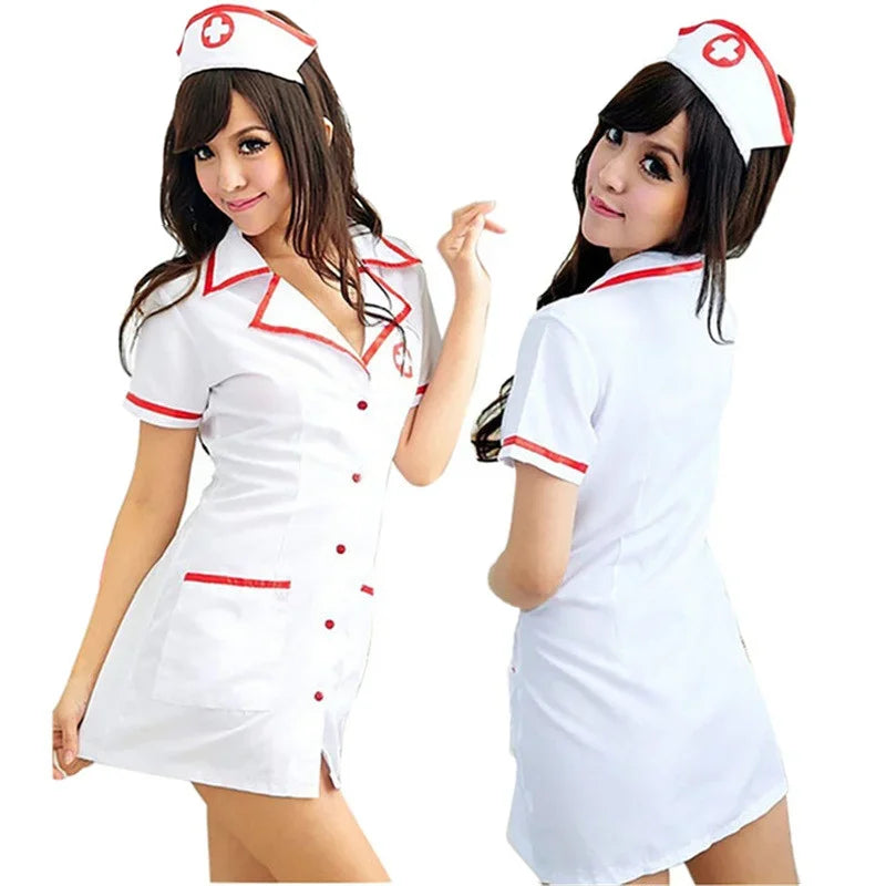 Sexy Nurse Costume Sexi Costume Maid Lingerie Sexy Role Play Sex Underwear Nurse Cosplay Uniform