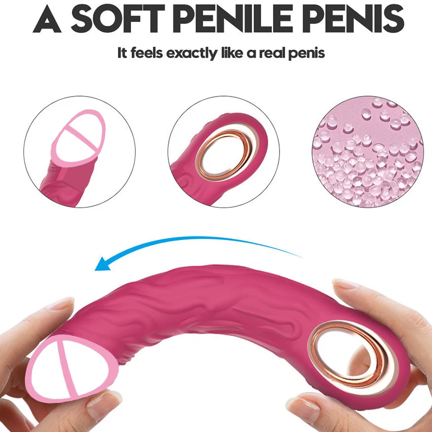 MLSice Dildos Vibrator Silicone Realistic Big Penis