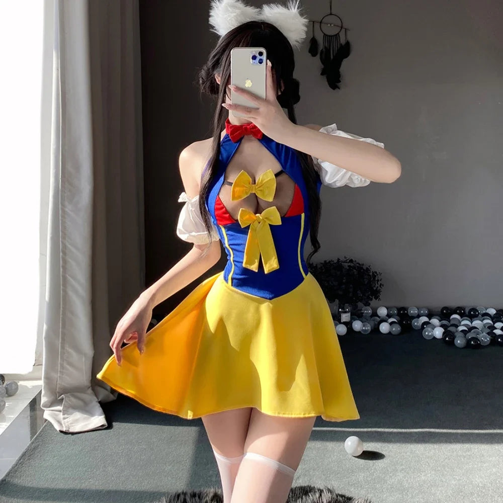 Sexy School Girl Costumes Cosplay Princess
