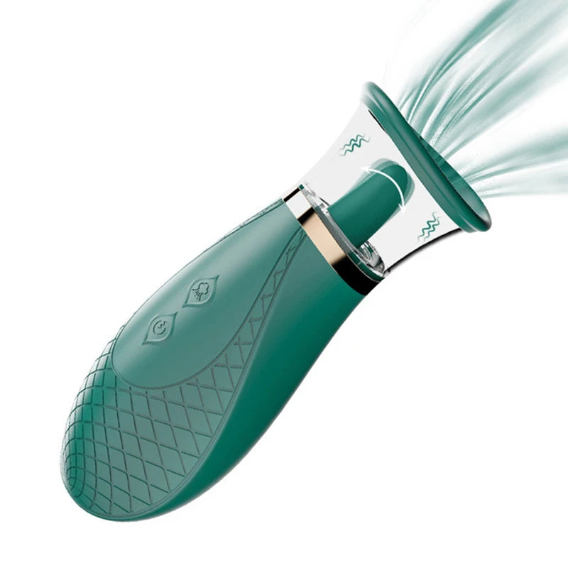 Clitoral Sucking Vibrator with 9 Lick and 3 Suction Mode Sex Toys