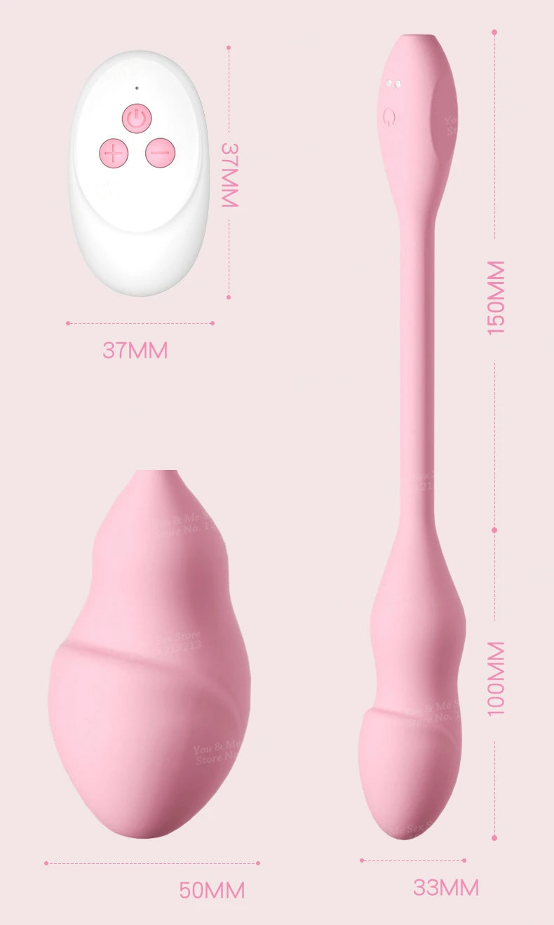 Inflatable Wireless Remote Vibrating Egg
