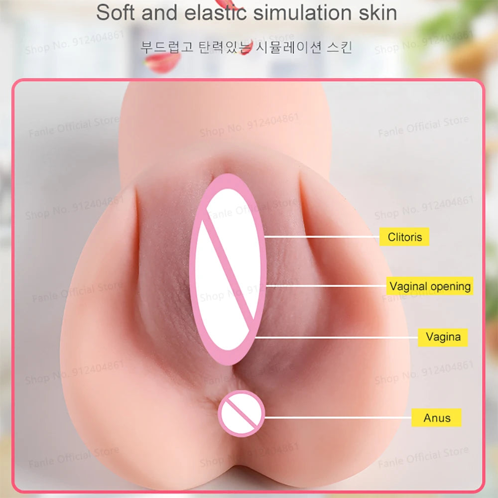 Fanle Realistic Pussy Masturbator