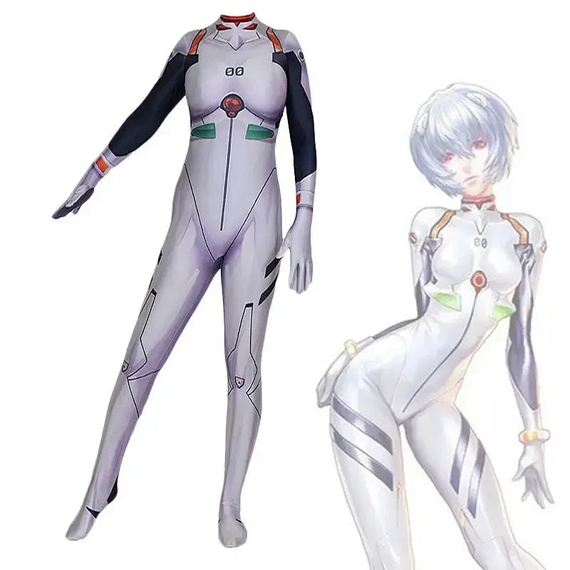 New 2025 EVANGELION Ayanami Rei Cosplay Costume