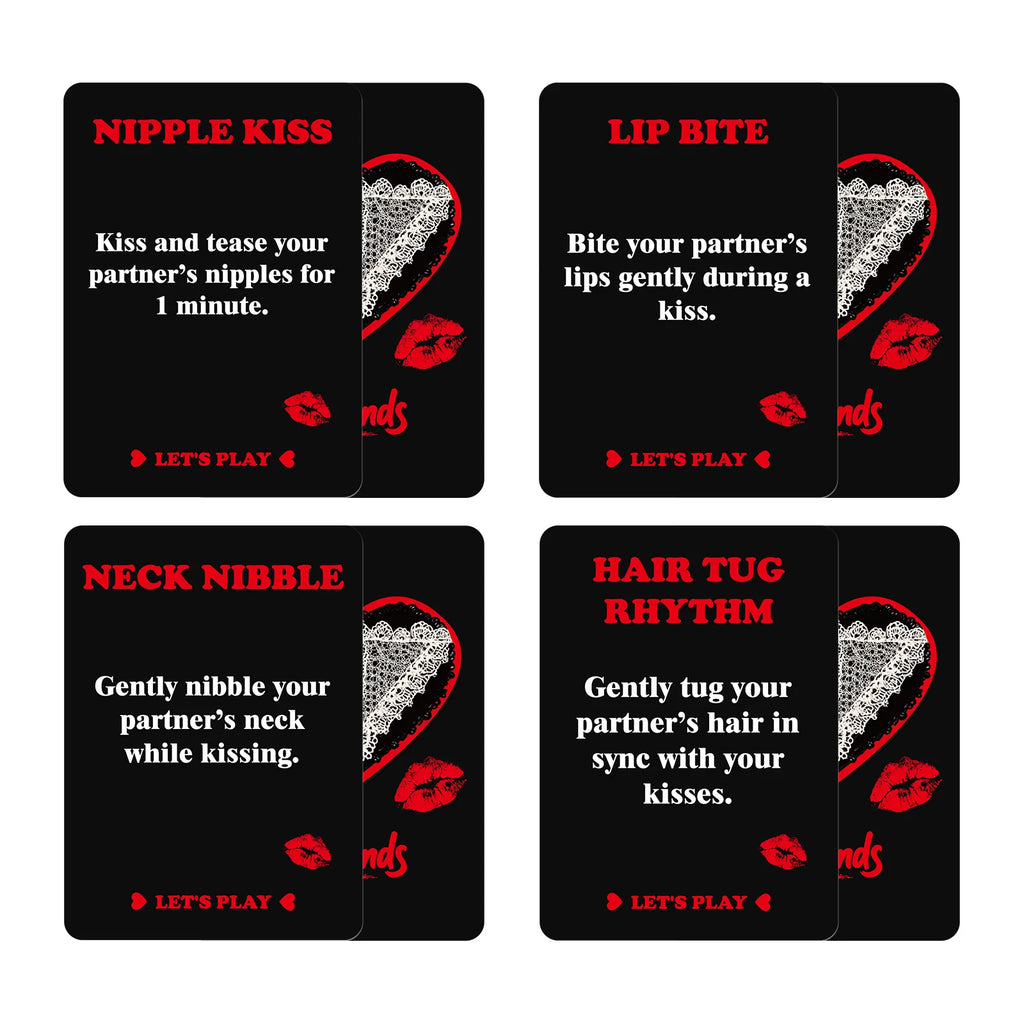 50PCS Couple Sex Funny Game Card Truth or Dare Game Cards