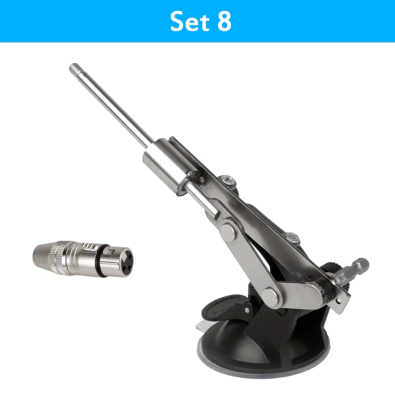 Sex Machines for Men and Women Electric Drill Driven Telescopic Linear Actuator Masturbation Sex Toys 45mm Stroke 3XLR Connector