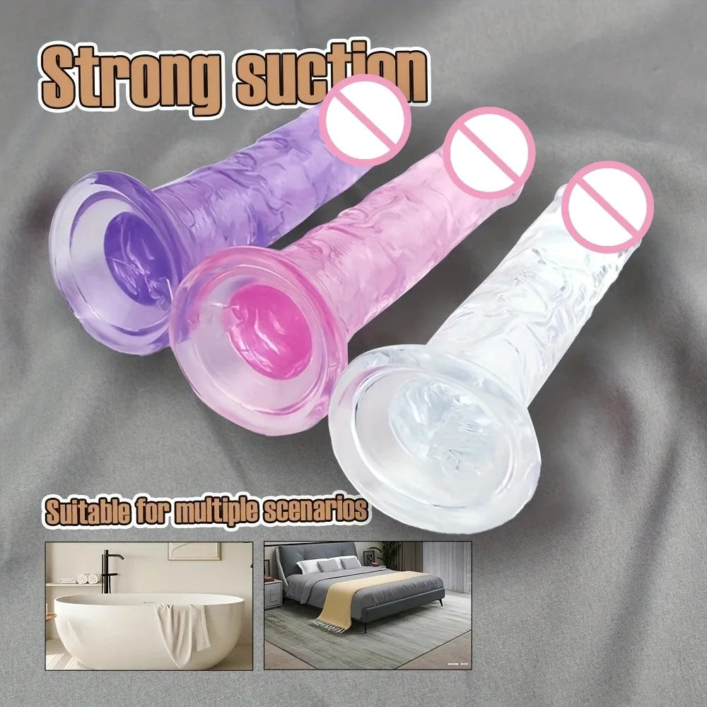 Clearance Sale Soft Dildos (5 Colors)