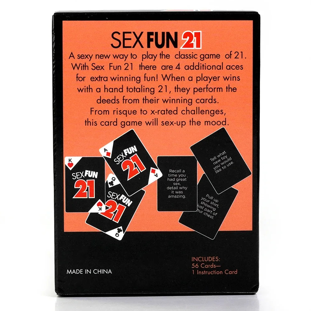 Sex Fun 56pcs Card Game