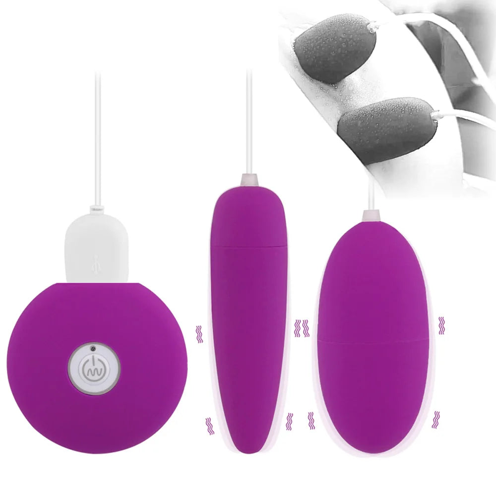 EXVOID Powerful Egg Vibrator Clitoris Sex Toys