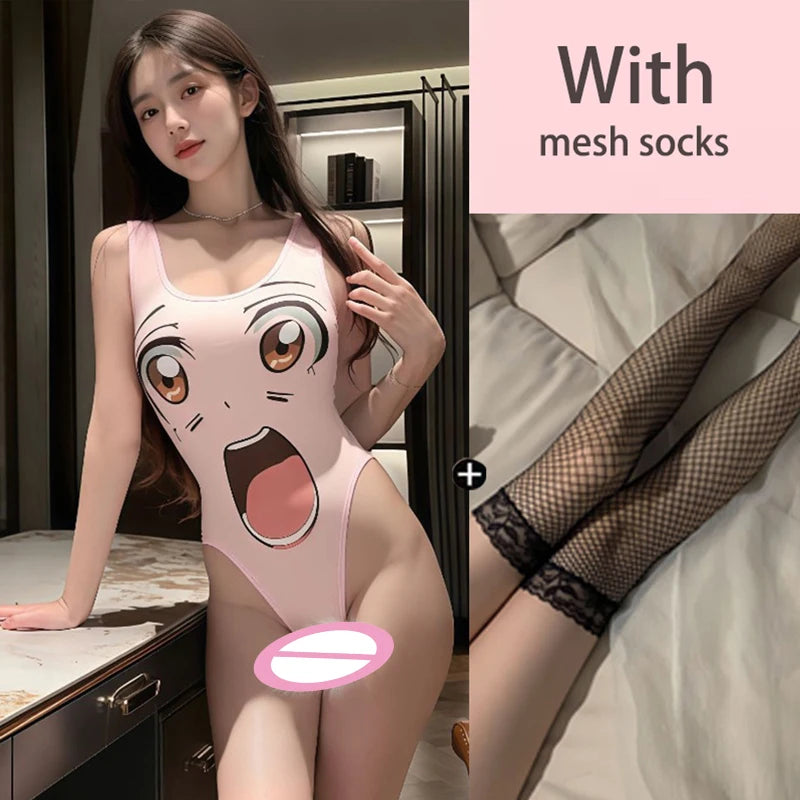 Sexy anime girl swimsuit  (tankini bikini swimsuit pure desire)