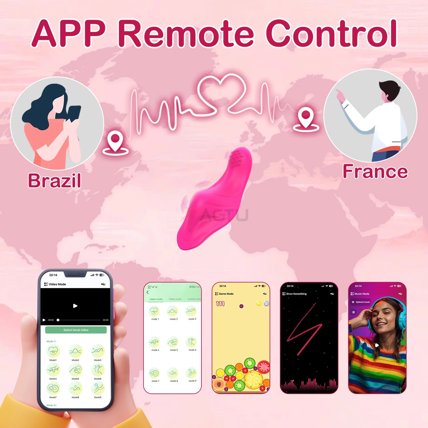 TLUDA Sex Toys Wearable Panty
