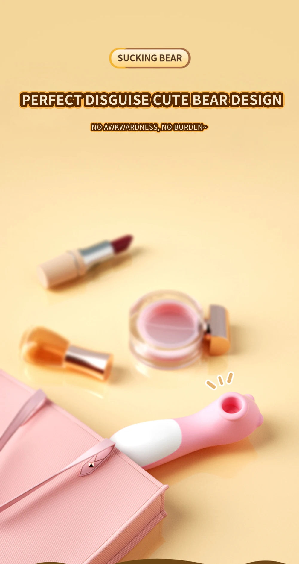 YAFEI Clit Sucking Vibrator 10 Speed Vibrating Sucker