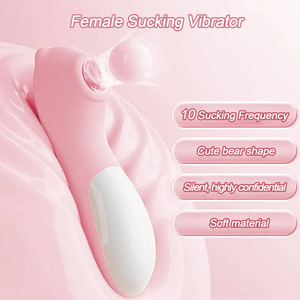YAFEI Clit Sucking Vibrator 10 Speed Vibrating Sucker