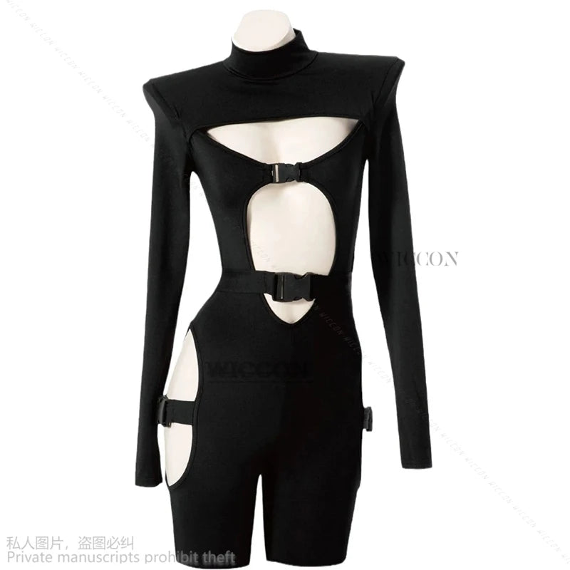 Assassin Agents Tight Jumpsuit Cosplay