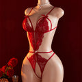 Sexy Transparent Crotchless Underwear Dress Hot Lace