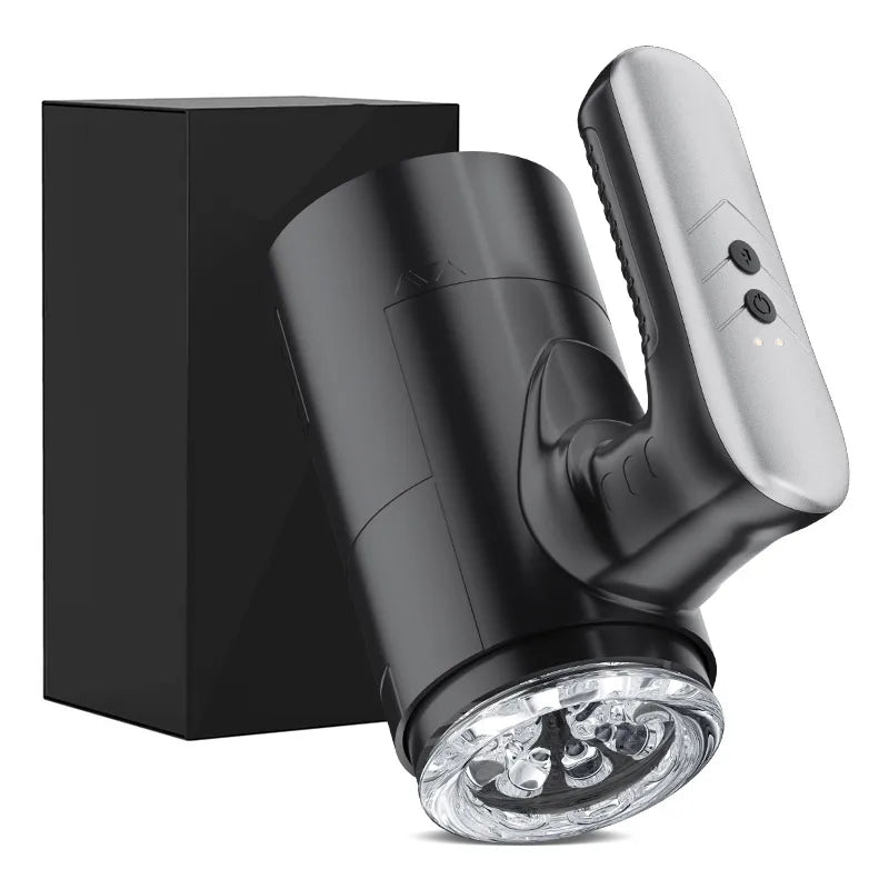 Jess Automatic Telescopic Silicone Masturbator