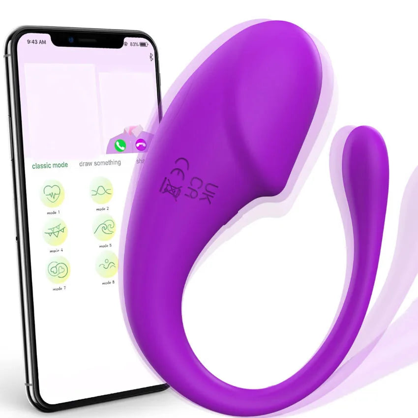Soouowo APP Remote Control Wearable Vibrator Clitoral