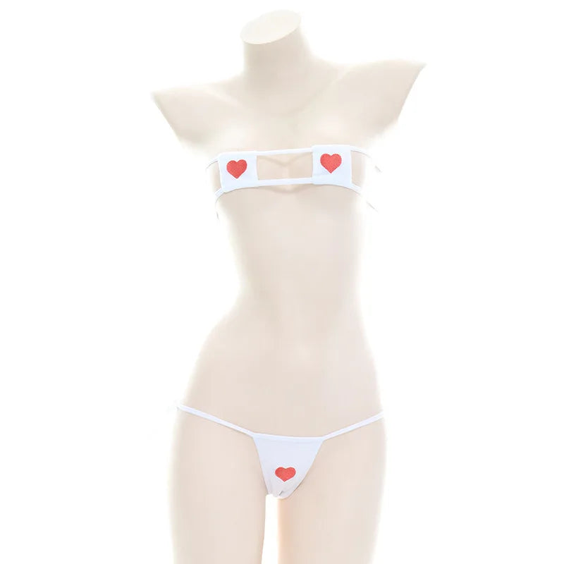 Sexy Lingerie Cosplay Cute Maid Uniform Bikini