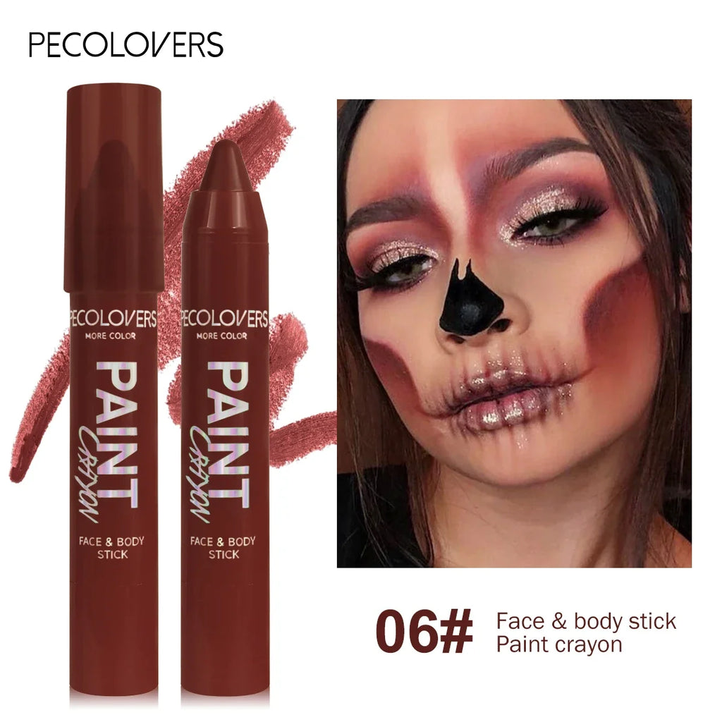 Face & Body Paint Sticks Body Paint Glow in The Dark Under UV Lights Face Painting Crayon Sticks Party