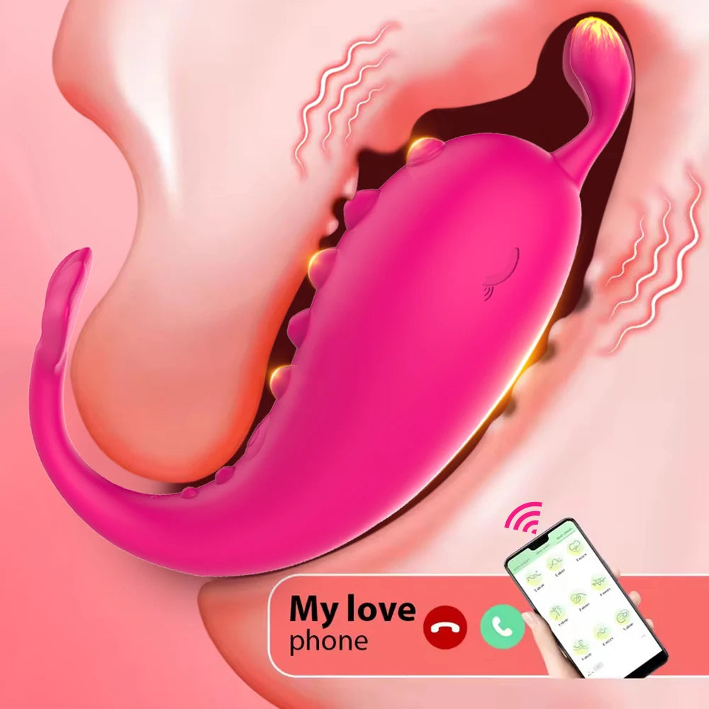 Wireless Vibration Love Egg Vibrator (Bluetooth APP Control)