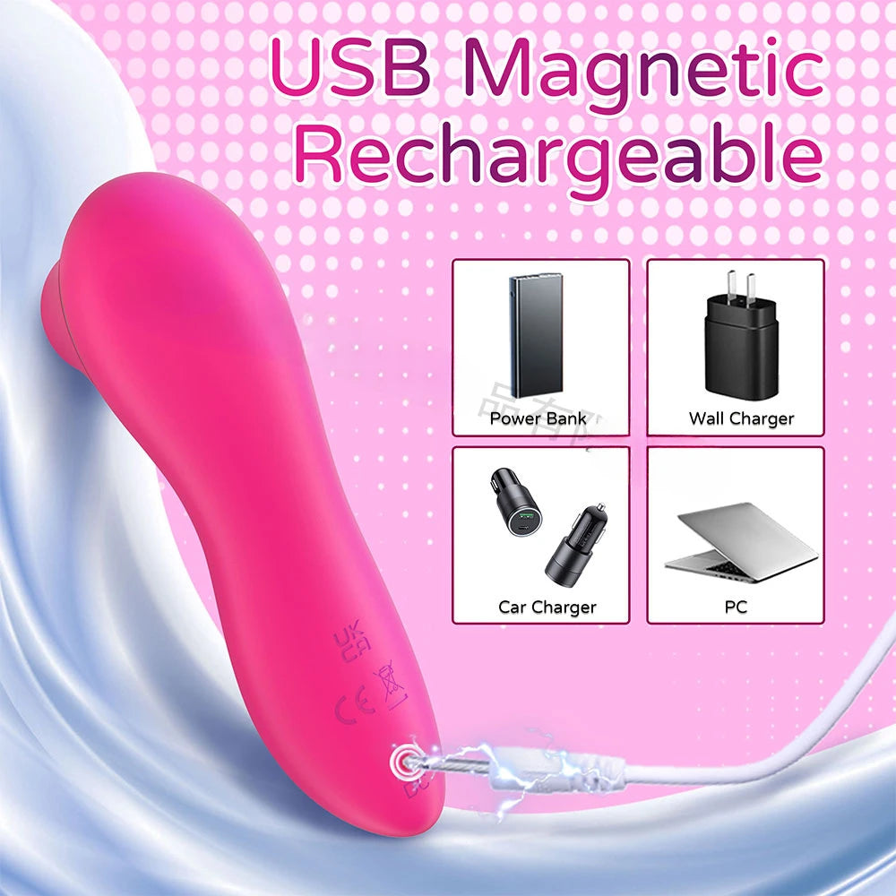 YUKUI Vibrator with 5 Modes (USB Charging)