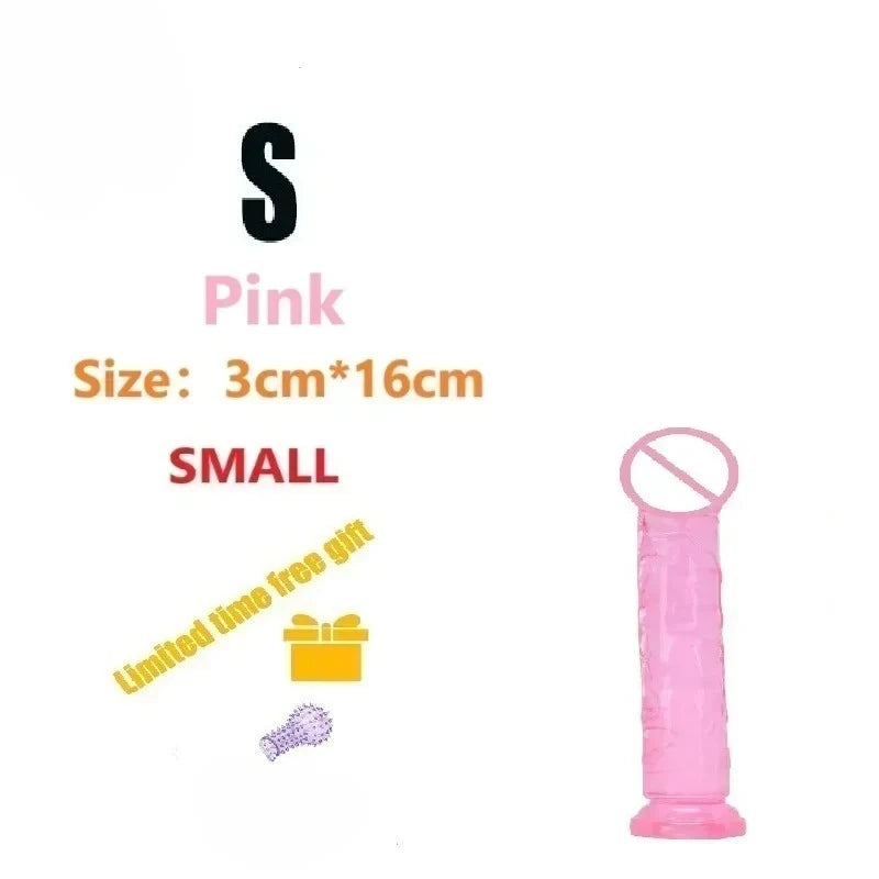 Clearance Sale Soft Dildos (5 Colors)