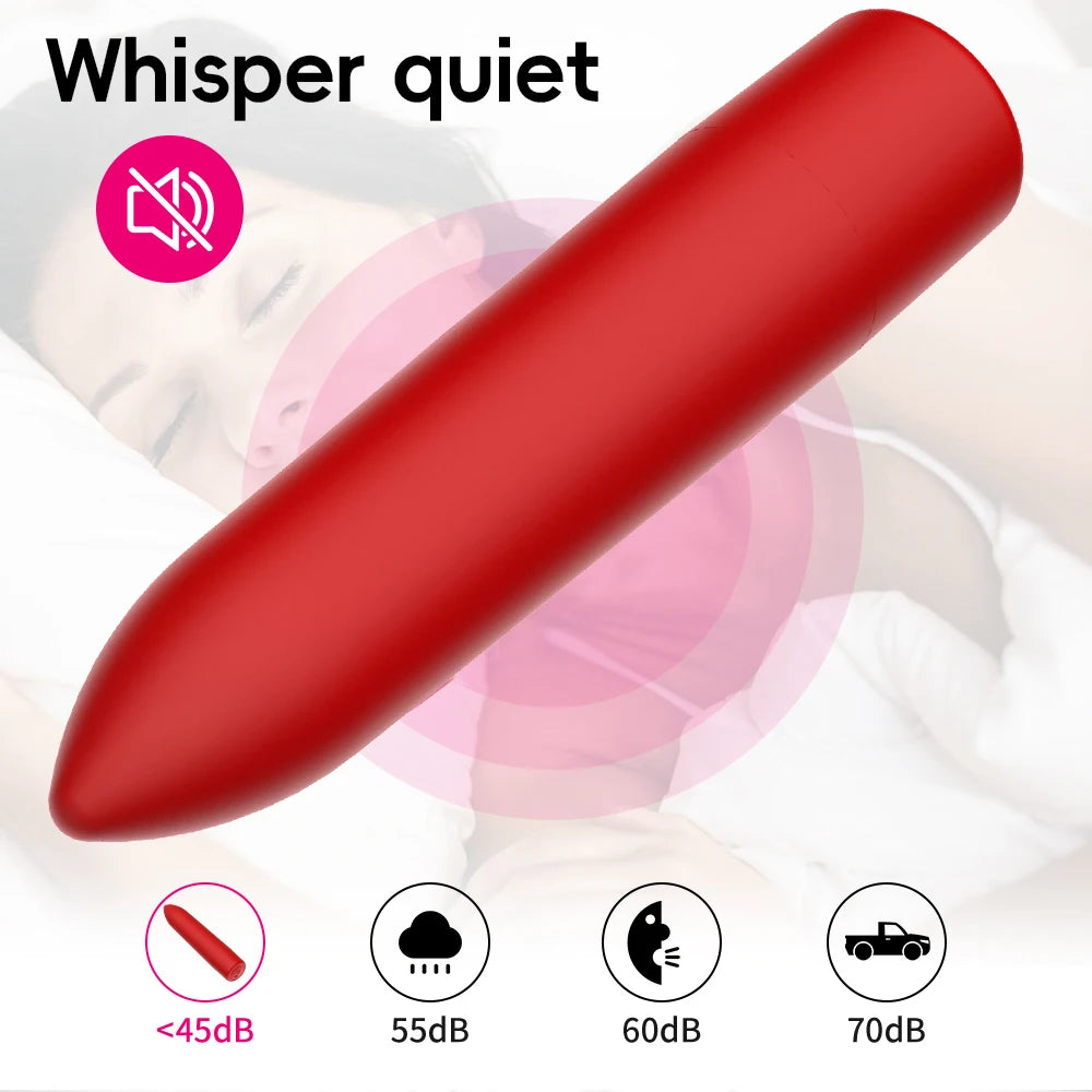 Mini Bullet Vibrator for Women 10 Speed (usb charging)
