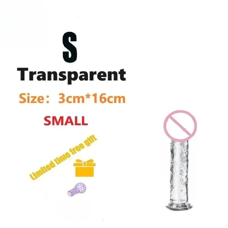 Clearance Sale Soft Dildos (5 Colors)