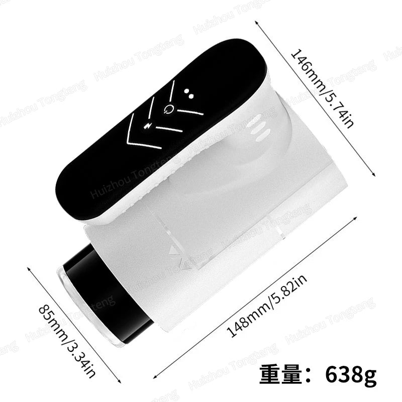 Jess Automatic Telescopic Silicone Masturbator