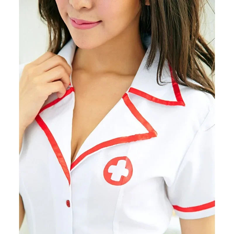 Sexy Nurse Costume Sexi Costume Maid Lingerie Sexy Role Play Sex Underwear Nurse Cosplay Uniform