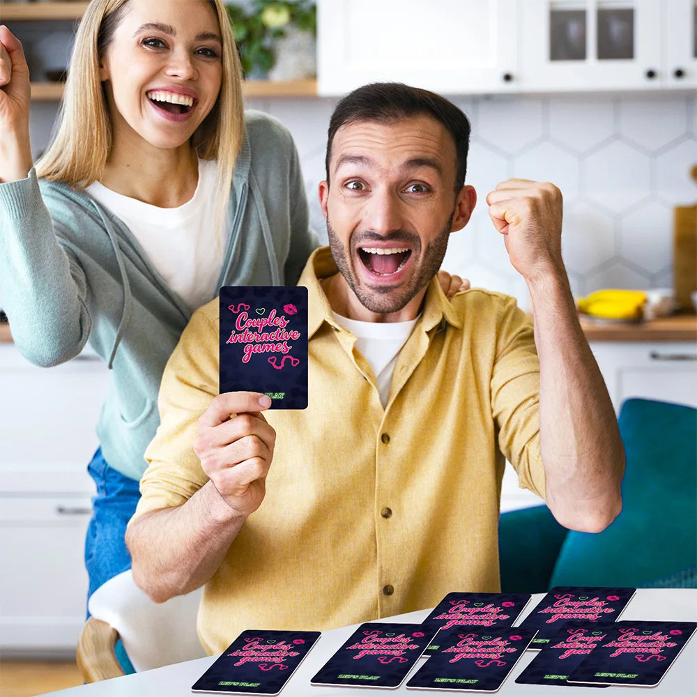 50PCS Sexual Couple Game Card