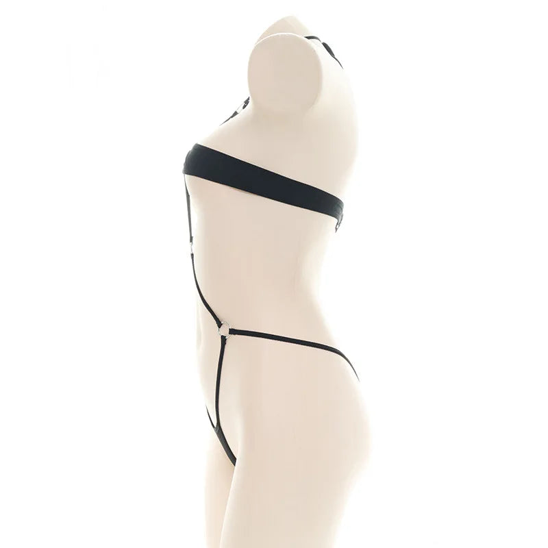 Sexy Lingerie Three-point Women's Sexy Cosplay Cute Maid Bikini