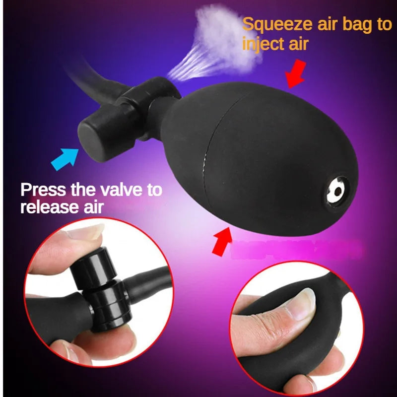 Inflatable Adjustable Size New Realistic Dildos