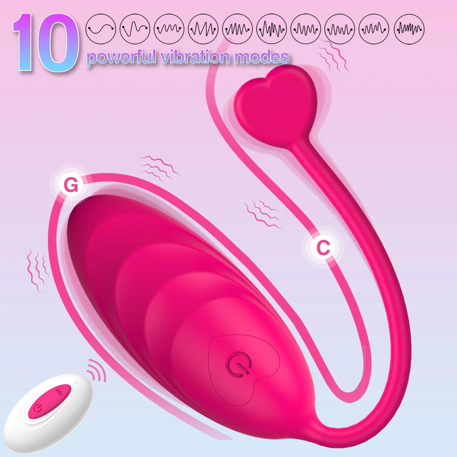 Tencherry Female Vibrating Egg