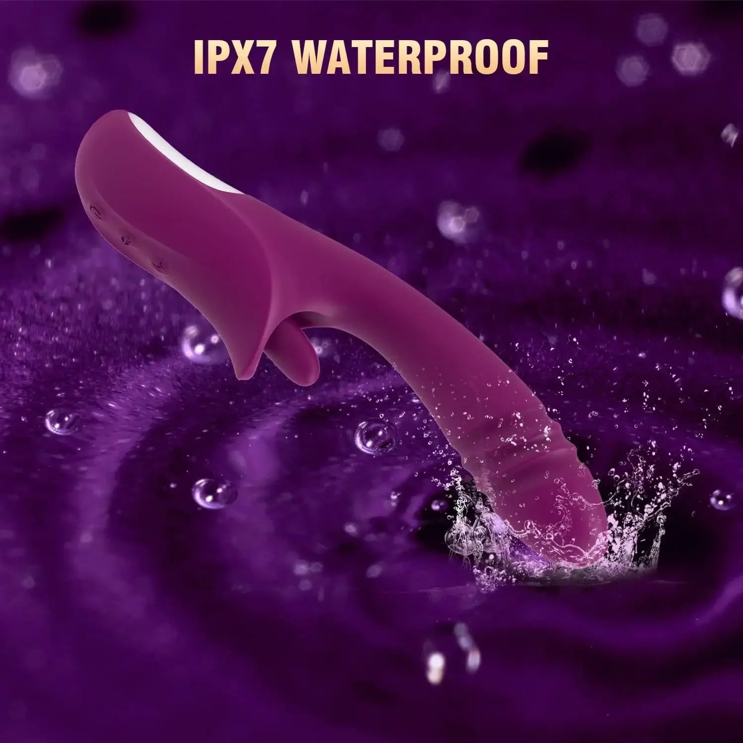Clitoral Licking G Spot Vibrator Sex toy (10 Licking Vibrating Modes)