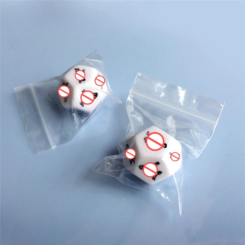 yunman Sex Dice 6/12 Sides Romance