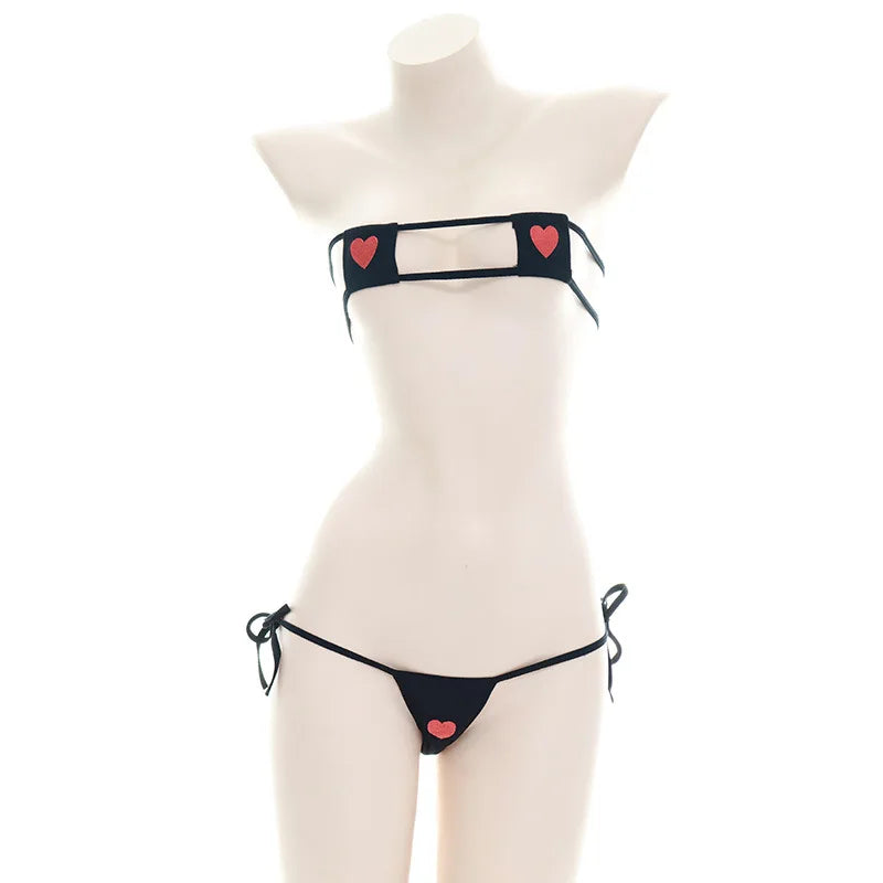 Sexy Lingerie Cosplay Cute Maid Uniform Bikini