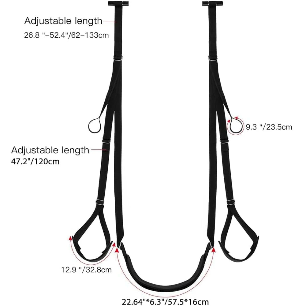 Door Sex Swings (Position Furniture Adjustable Straps BDSM)