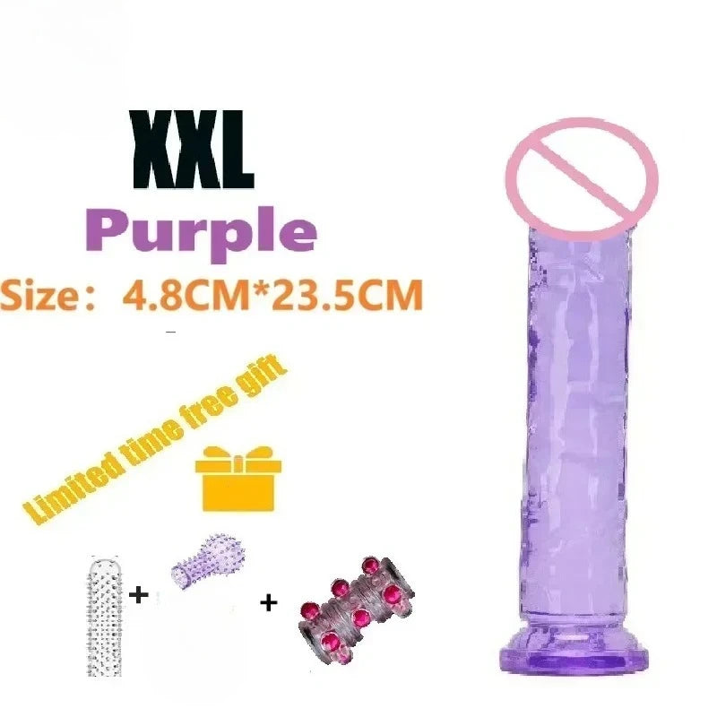 Clearance Sale Soft Dildos (5 Colors)