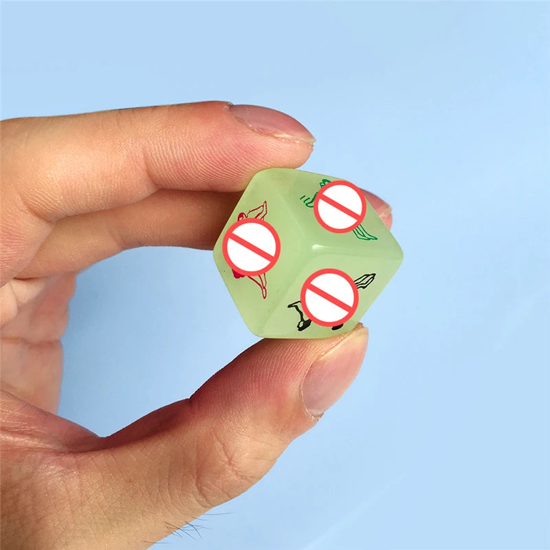 yunman Sex Dice 6/12 Sides Romance