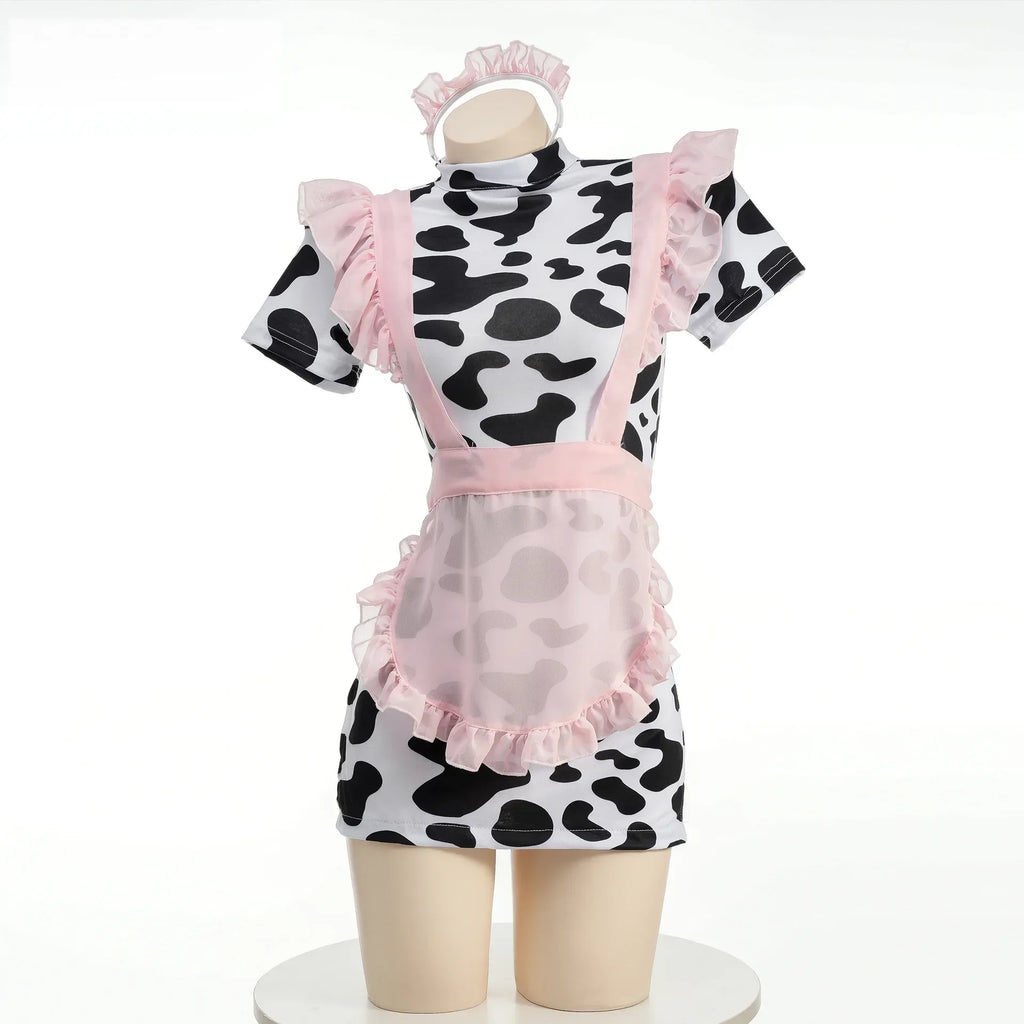 Exotic Lingerie Set Women Cosplay Costume Sexy Outfit Fancy Halter Mesh Bandage Exotic Uniform