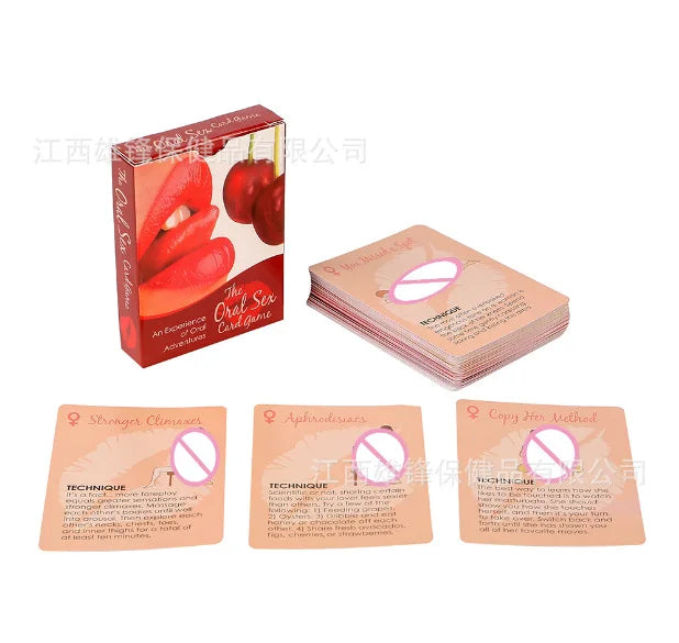 Possible Sexual Positions Playing Game Cards Sets