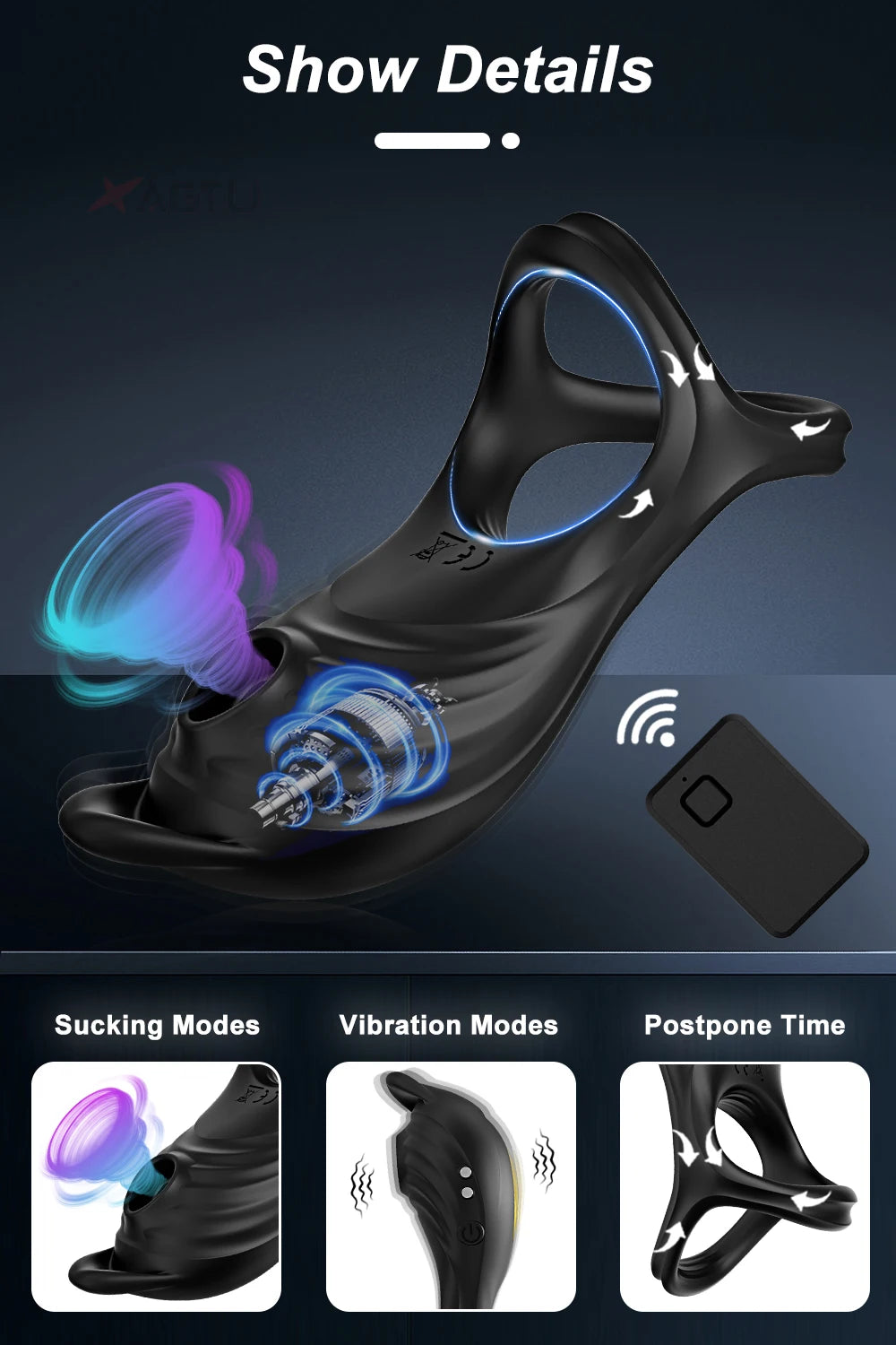 Cock Ring for Men Sucking (Penis Ring Cockring)